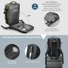 imageSWISSDIGITAL DESIGN Camera Backpack with USB Charging Port Travel Camera Case With RFID Pockets Large Capacity Photography BackpackDark Khaki  BERG PRODark Green