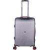 imageSwissdigital Deluxe Tech SilverTone 24quot GPRS TSAFriendly USB Charging Travel Luggage SD4807G10224