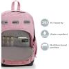 imageSwissdigital Design Cool Backpack Stylish School Laptop Backpack with Fun Personalized Patches Fits 16 Inch Notebook Travel Bag Pefect for Boys ampamp Girls Pale Pink BERIKON  Includes 3 PatchesPale Pink