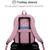 imageSwissdigital Design Cool Backpack Stylish School Laptop Backpack with Fun Personalized Patches Fits 16 Inch Notebook Travel Bag Pefect for Boys ampamp Girls Pale Pink BERIKON  Includes 3 PatchesPale Pink