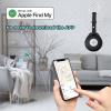 imageSwissdigital Design Finder Keychain Bluetooth Tracker Keys Finder and Item Locator for Keys Bags and More Bluetooth Locator for Personal Items Works with Apple Find My Black SD9508F1 Black 1Pack