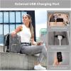imageSwissdigital Design Laptop Backpack for WomenCollege Bookbags with USB Charging PortCute Computer Backpacks for Work BusinessPink  KATY ROSEGrey