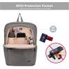 imageSwissdigital Design Laptop Backpack for WomenCollege Bookbags with USB Charging PortCute Computer Backpacks for Work BusinessPink  KATY ROSEGrey