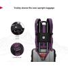 imageSwissdigital Design Laptop Backpack for WomenCollege Bookbags with USB Charging PortCute Computer Backpacks for Work BusinessPink  KATY ROSEPurple Massage