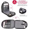 imageSwissdigital Design TSA Laptop Backpack Mens USB Charging Port Large Capacity Business Travel Backpack Black With Apple Find My Network BlackRed  J16BTFB41BlackGreen