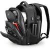 imageSwissdigital Design Travel Backpack for men TSA Friendly USB Charging RFID Protection Business Backpack Fits 156quot Laptops Black  J14BRBlack 17inch