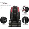 imageSwissdigital Design Travel Backpack for men TSA Friendly USB Charging RFID Protection Business Backpack Fits 156quot Laptops Black  J14BRBlackRed