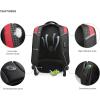 imageSwissdigital Design Travel Backpack for men TSA Friendly USB Charging RFID Protection Business Backpack Fits 156quot Laptops Black  J14BRBlackRed
