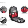 imageSwissdigital Design Travel Backpack for men TSA Friendly USB Charging RFID Protection Business Backpack Fits 156quot Laptops Black  J14BRBlackRed