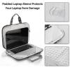imageSwissdigital Design VACALLO 1416inch Laptop Sleeves for men and women WaterResistant Carrying Case Light Gray SD852204