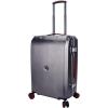 imageSwissdigital Deluxe Tech SilverTone 24quot GPRS TSAFriendly USB Charging Travel Luggage SD4807G10224