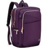imageSwissdigital Design Laptop Backpack for WomenCollege Bookbags with USB Charging PortCute Computer Backpacks for Work BusinessPink  KATY ROSEPurple