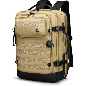 imageSWISSDIGITAL DESIGN Camera Backpack with USB Charging Port Travel Camera Case With RFID Pockets Large Capacity Photography BackpackDark Khaki  BERG PRODark Khaki