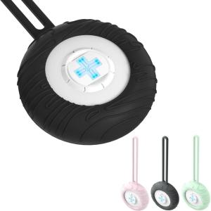 imageSwissdigital Design Finder Keychain Bluetooth Tracker Keys Finder and Item Locator for Keys Bags and More Bluetooth Locator for Personal Items Works with Apple Find My Black SD9508F2 Glacier Green 4Pack