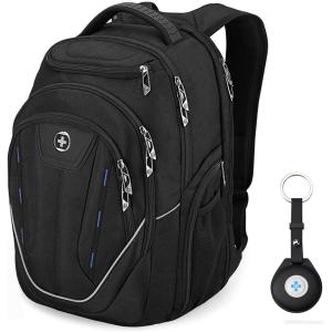 imageSwissdigital Design TSA Business Laptop Backpack For MenTravel Backpack With USB Charging PortCollege Tech Backpacks With RFID Pockets Presents For Men Fits 156 Inch Computer  TERABYTEBlackFinder