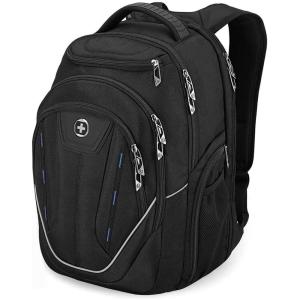 imageSwissdigital Design TSA Business Laptop Backpack For MenTravel Backpack With USB Charging PortCollege Tech Backpacks With RFID Pockets Presents For Men Fits 156 Inch Computer  TERABYTEBlack