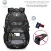 imageSwissdigital Design Laptop Backpack with USB Charging Port Travel Backpack Fits 156 inches Computer 31L College School Backpack for Men BlueBlack  SD803Gray Camo