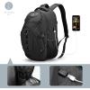 imageSwissdigital Design Laptop Backpack with USB Charging Port Travel Backpack Fits 156 inches Computer 31L College School Backpack for Men BlueBlack  SD803Blackfinder