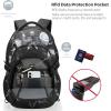 imageSwissdigital Design Laptop Backpack with USB Charging Port Travel Backpack Fits 156 inches Computer 31L College School Backpack for Men BlueBlack  SD803Starry Sky