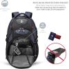 imageSwissdigital Design Laptop Backpack with USB Charging Port Travel Backpack Fits 156 inches Computer 31L College School Backpack for Men BlueBlack  SD803Bluefinder