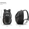imageSwissdigital Design Laptop Backpack with USB Charging Port Travel Backpack Fits 156 inches Computer 31L College School Backpack for Men BlueBlack  SD803BlackGrey