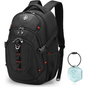 imageSwissdigital Design Laptop Backpack with USB Charging Port Travel Backpack Fits 156 inches Computer 31L College School Backpack for Men BlueBlack  SD803Blackfinder
