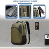 imageSwissdigital Design Business Laptop Backpack College Laptops Backpack with USB Charging Port for Men and Women Fits 16 Inch Notebook Mauve Grey  SD167005Olivev