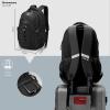 imageSwissdigital Design Laptop Backpack Travel Backpack with USB Charging Port Fits 156 inches Computer 31L College School Bookbag for Men Black  SD80301Black