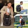 imageSwissdigital Design Laptop Backpack Travel Backpack with USB Charging Port Fits 156 inches Computer 31L College School Bookbag for Men Black  SD80301Grey