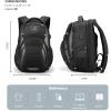 imageSwissdigital Design Mens 17 Inch Laptop Backpack with Apple Find My Network and USB Charging Port Large Capacity Business Travel Backpack for College and Business Black  SD1643FB0117Inch