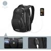 imageSwissdigital Design Mens 17 Inch Laptop Backpack with Apple Find My Network and USB Charging Port Large Capacity Business Travel Backpack for College and Business Black  SD1643FB0117Inch