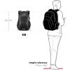 imageSwissdigital Design Mens 17 Inch Laptop Backpack with Apple Find My Network and USB Charging Port Large Capacity Business Travel Backpack for College and Business Black  SD1643FB0117Inch