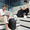 imageSwissdigital Design Mens Laptop Backpack for College and Business Travel with Integrated USB Charging Port and RFID Protection Fits Laptops up to 156 Inch Black  SD169501Black