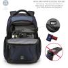 imageSwissdigital Design Mens Laptop Backpack for College and Business Travel with Integrated USB Charging Port and RFID Protection Fits Laptops up to 156 Inch Black  SD169501Blue