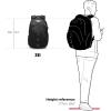 imageSwissdigital Design Tech Backpack for Men Compact Organized TSA Friendly with Apple Find My Network USB Charging RFID Protection for College and Business Fits 17 Laptops Black  SD1644FB0117Inch