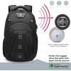 imageSwissdigital Design Tech Backpack for Men Compact Organized TSA Friendly with Apple Find My Network USB Charging RFID Protection for College and Business Fits 17 Laptops Black  SD1644FB0117Inch