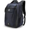 imageSwissdigital Design Mens Laptop Backpack for College and Business Travel with Integrated USB Charging Port and RFID Protection Fits Laptops up to 156 Inch Black  SD169501Blue