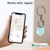 image:imageSwissdigital Design 2 Pack Key Finder Locator Works Apple Find My Bluetooth Tracker Works with Apple Find My for Backpacks Keys and Personal Items Green SDBT013P2