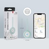 image:imageSwissdigital Design Find My Bluetooth Locator  Works with Find My  Sound and Light Notification for Luggage Keys and Personal Items  Glacier GreenSD9507F