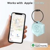 image:imageSwissdigital Design Key Finder Locator Works Apple Find My Bluetooth Tracker Works with Apple Find My for Backpacks Keys and Personal Items Green SDBT013