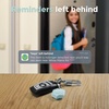 image:imageSwissdigital Design Key Finder Locator Works Apple Find My Bluetooth Tracker Works with Apple Find My for Backpacks Keys and Personal Items Green SDBT013